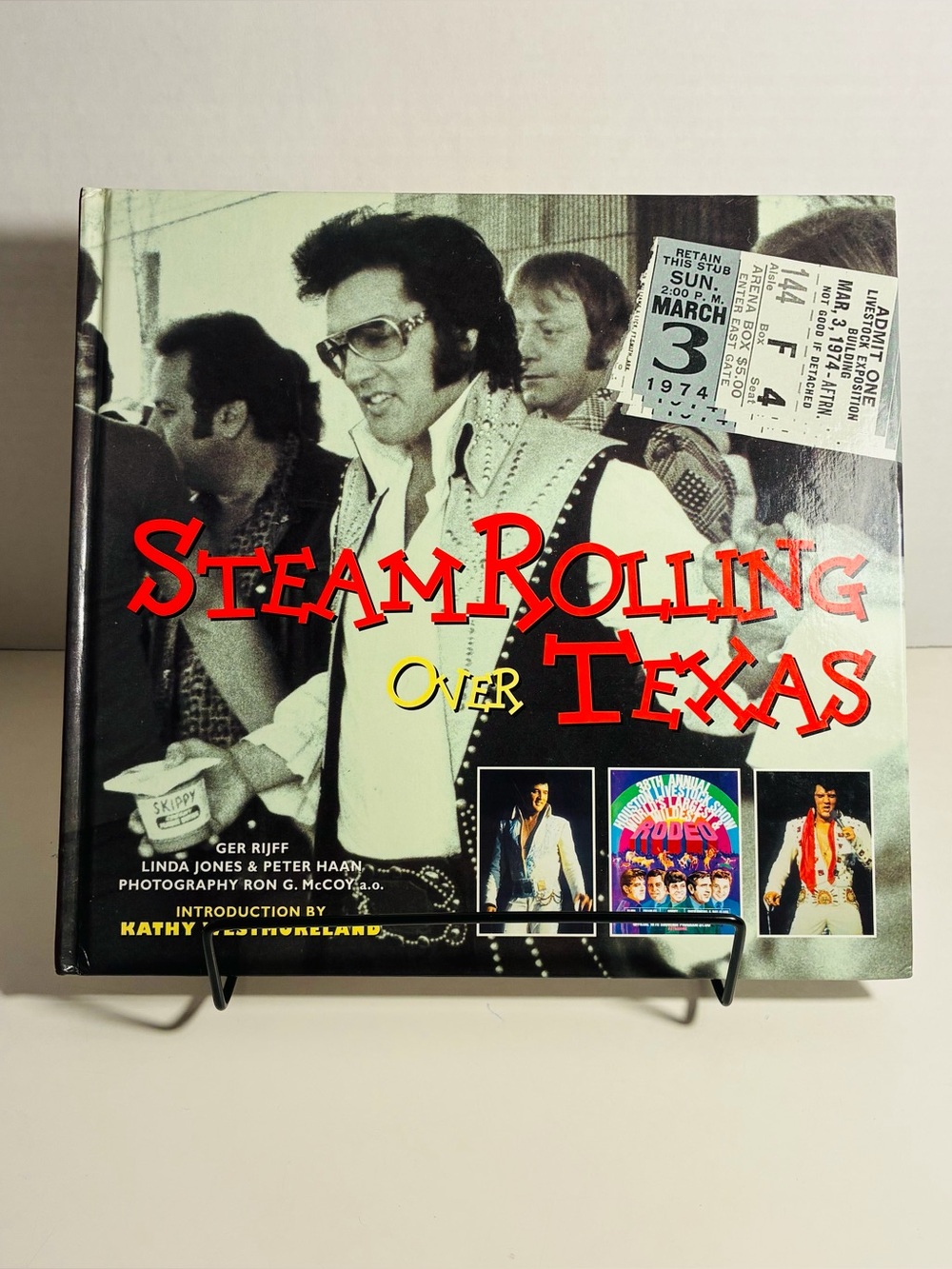 Steamrolling Over Texas Elvis Presley Photography Hardcover Book